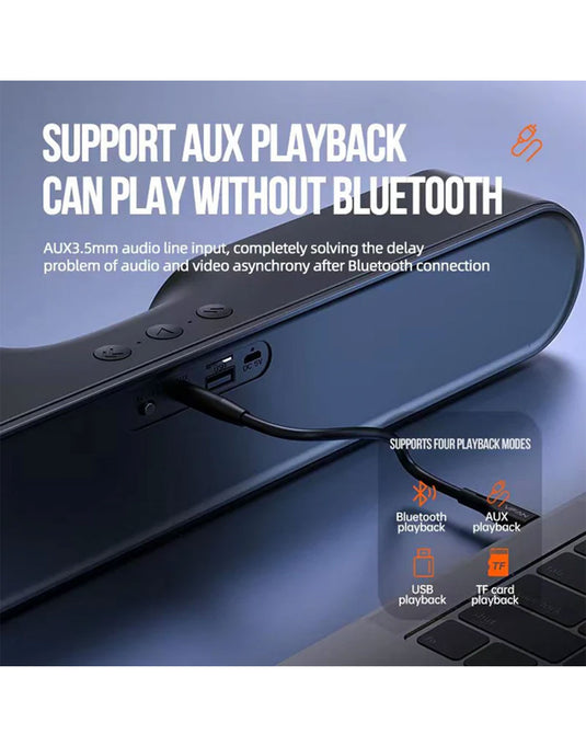 Hoco 10W Bluetooth Portable Sound Bar BS06 (Brand New)