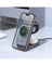 Hoco 15W 3-in-1 Magnetic Wireless Fast Charger w/ Foldable Compact Design, Ambient Light (CQ21)