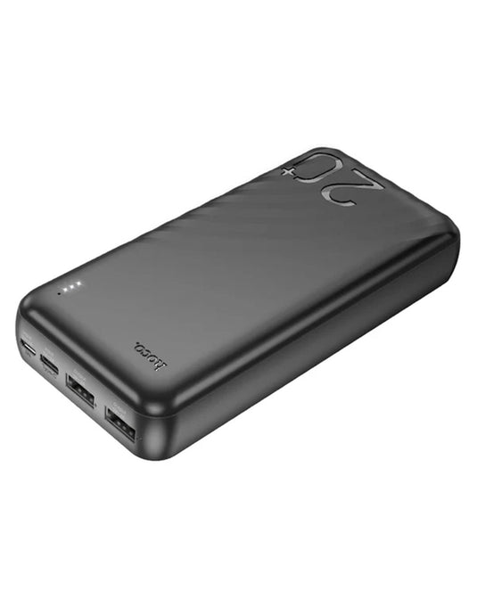 Hoco 2.1A Power Bank 2x USB-A (20000mAh) (J123A) - Black