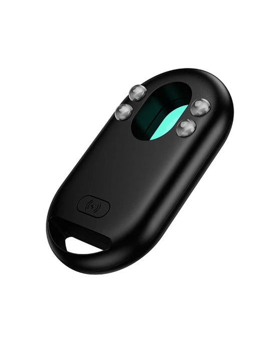 Hoco 2 in 1 Wireless Tracker Tag for Apple Devices with Spy Camera Detector, USB-C Rechargeable Battery, 15 Days Battery Life (E95) - Black