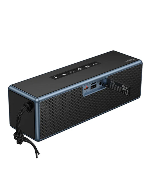 Hoco 20W Bluetooth Portable Speaker With Matrix LED Lig (HC40) - Black