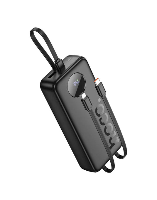 Hoco 22.5W PD+QC Power Bank with 2 Built-in Cables (20000mAh) (J132A)