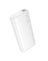 Hoco 2A Slim Power Bank Dual Input, Dual USB-A Output (10000mAh) (J158A) - White