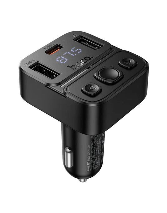 Hoco 35W FM Car Kit with PD+QC, LED Display (E87)