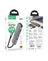 Hoco 6 in 1 Multi Function Hub - HDMI, Card Reader, USB-C,USB-A 2.0/3.0 (HB28) - Silver