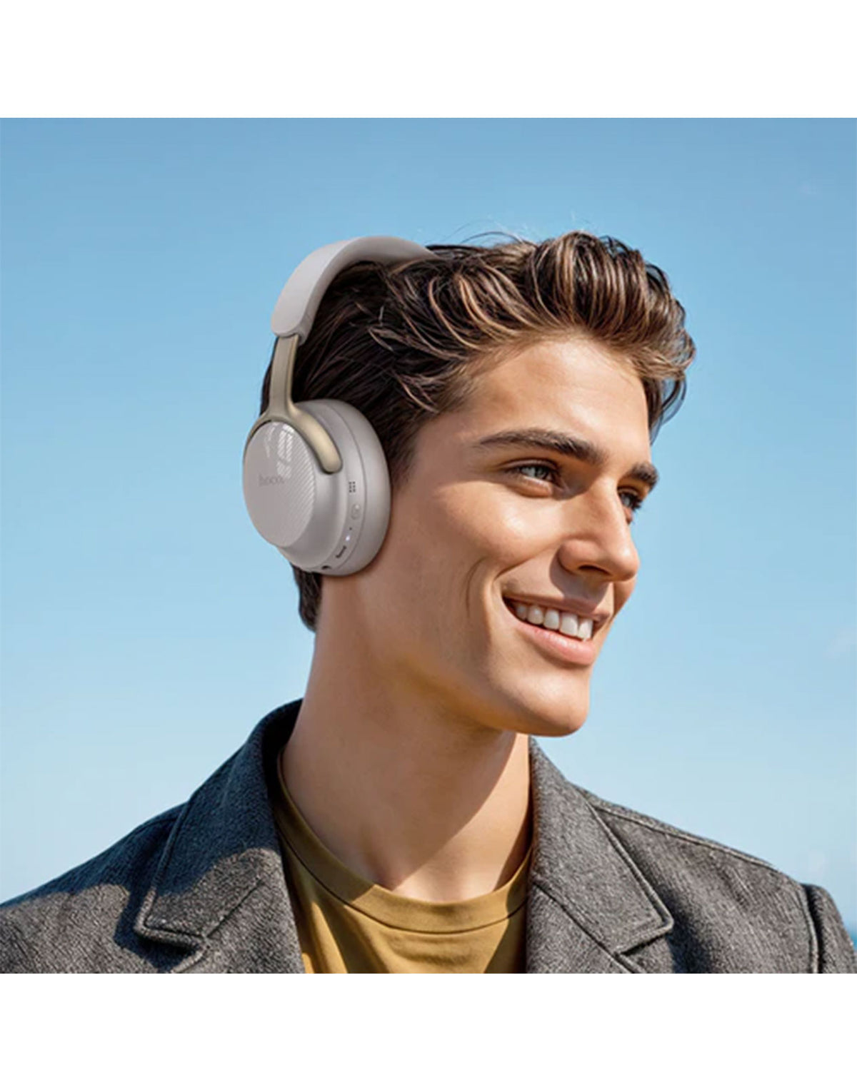 Hoco ANC Noise Cancelling Bluetooth Premium Headset w/ 90 Hours (W53 Plus)