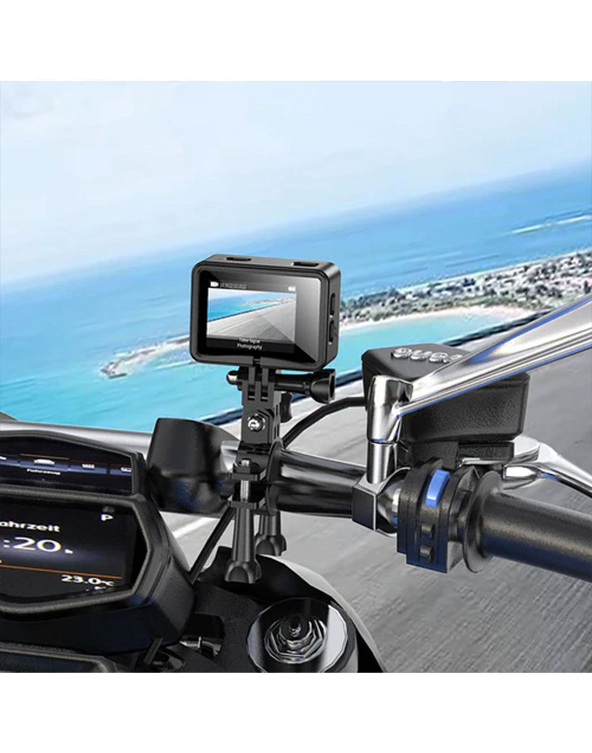 Hoco Action Sports Camera 4K 2160P/60FPS Dual Screen (DV102)