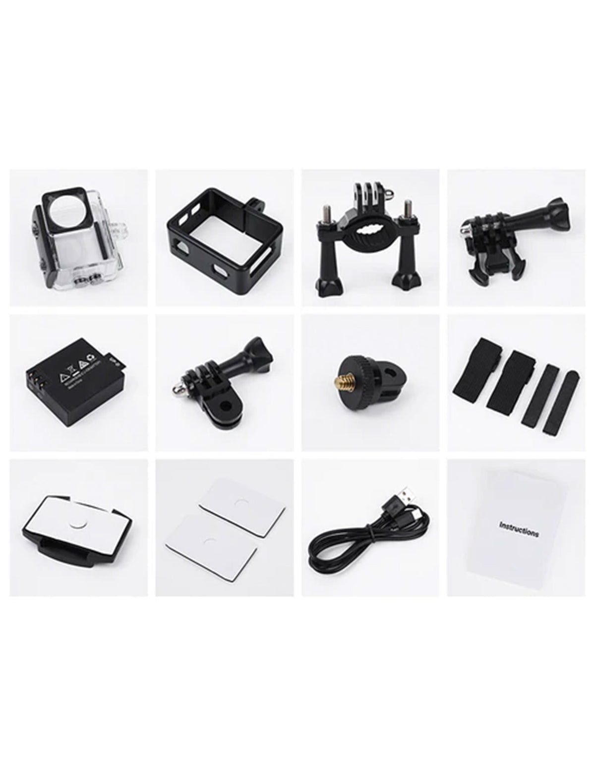 Hoco Action Sports Camera HD 1080P/30FPS Dual Screen (DV103)