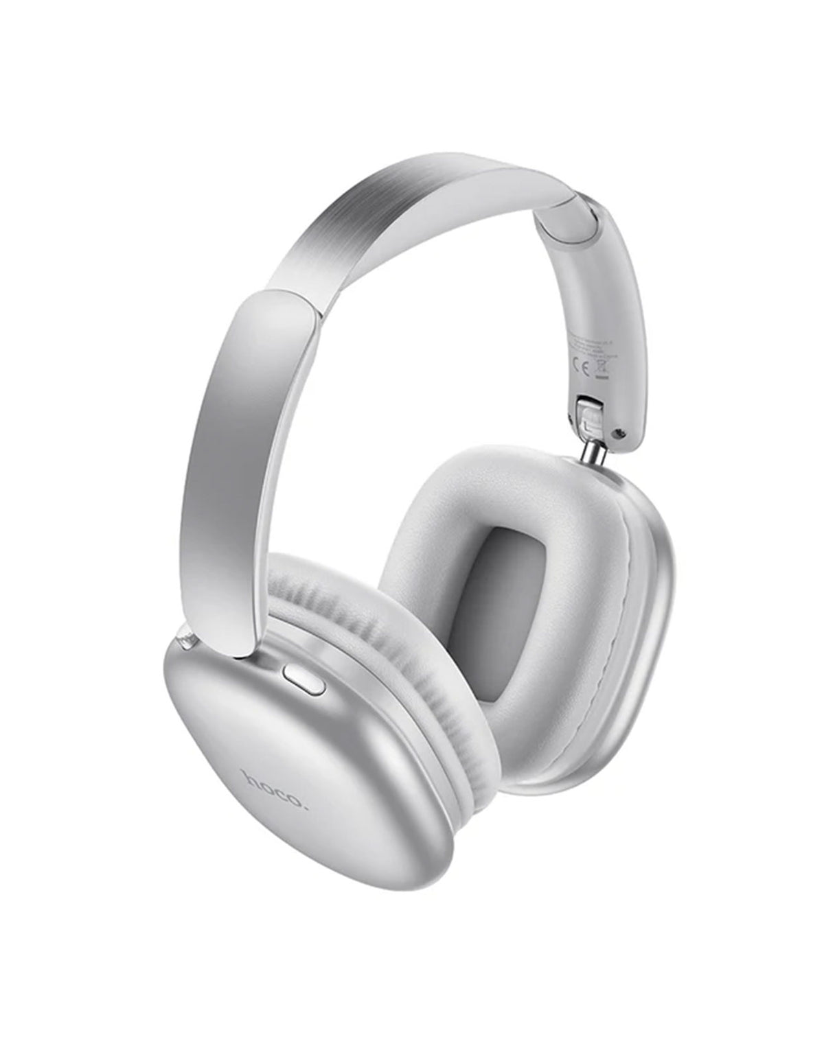 Hoco Bluetooth Headset 45 Hours Play/Talk Time (W73) - Silver