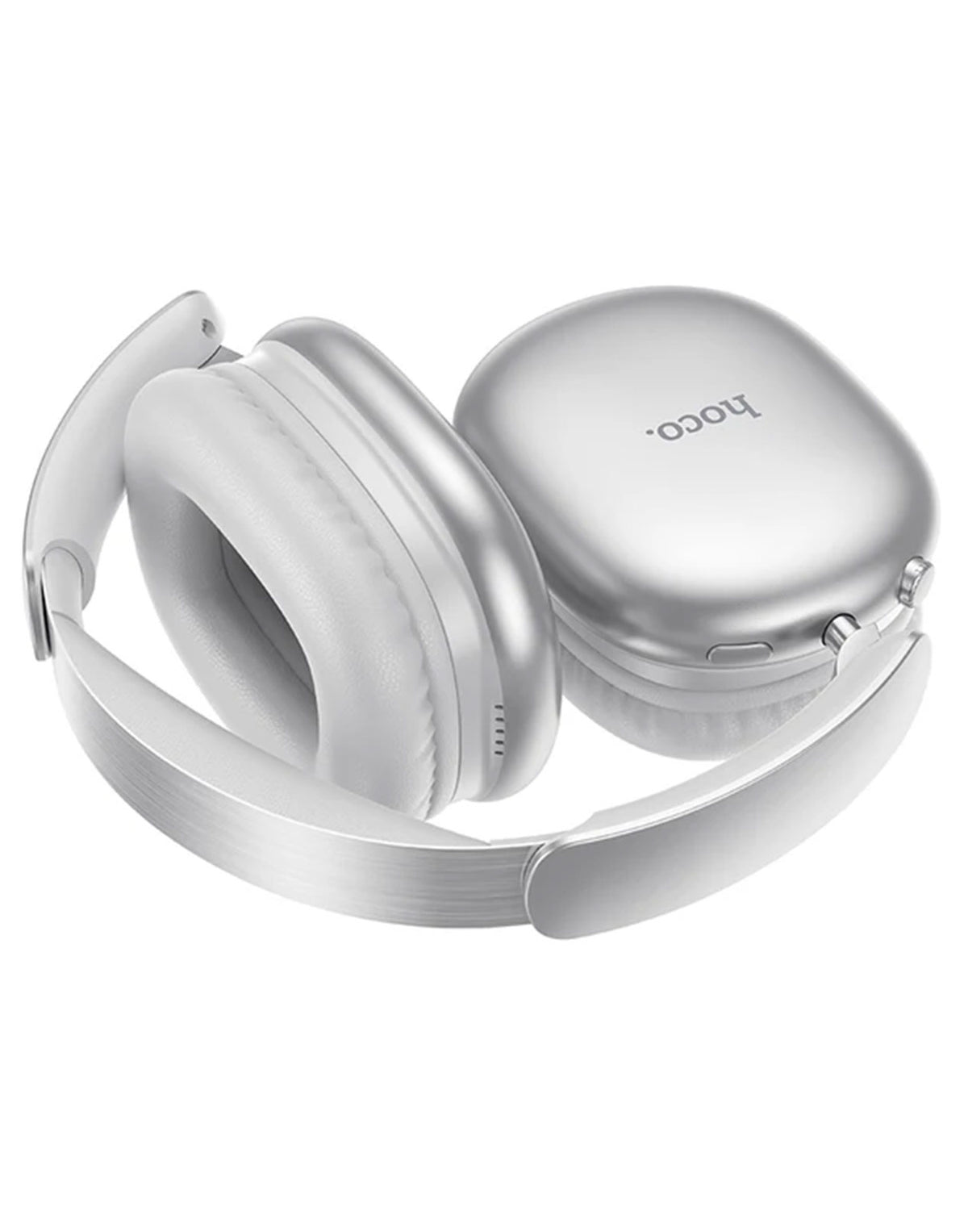 Hoco Bluetooth Headset 45 Hours Play/Talk Time (W73) - Silver