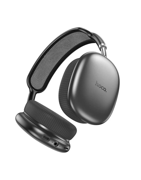 Hoco Bluetooth Headset 90 Hours Play/Talk Time (W55) - Black (Brand New)