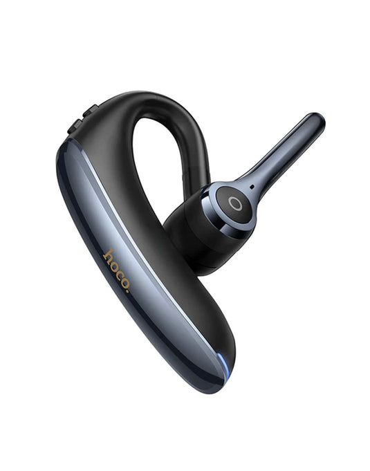 Hoco Bluetooth Single Earphone with Dual-Mic ENC Noise Cancelling (E90) - Black