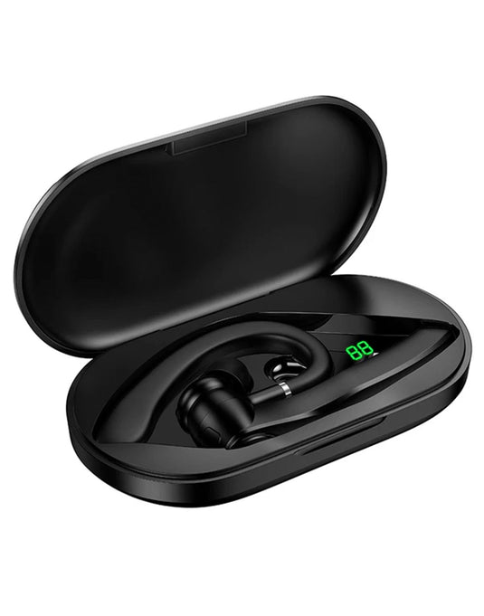 Hoco Bluetooth Single Earphone with ENC Noise Cancelling (DES60) - Black
