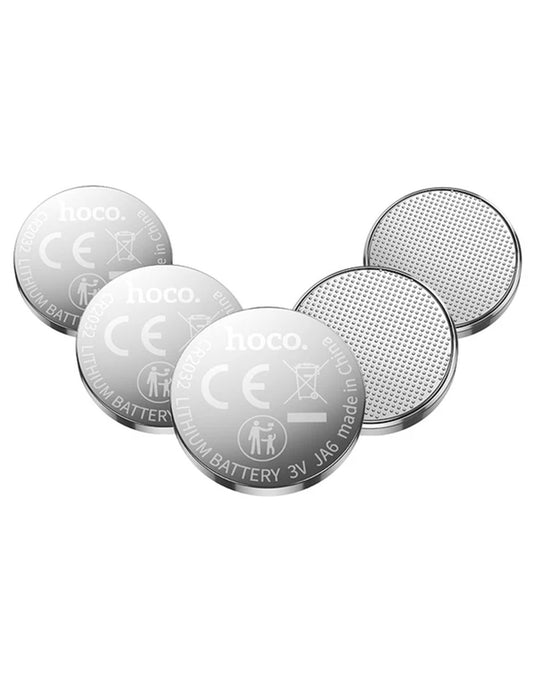 Hoco Button Cell Battery CR2032 - 5pcs Pack (JA6/JA7)