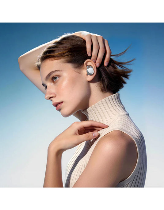Hoco Comfortable Bean-Style Mini Bluetooth Earbuds EW207 - White