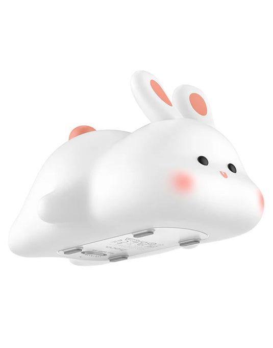 Hoco Cute Silicone Tap Control Night Light for Kids - Rabbit Designs (HX16)
