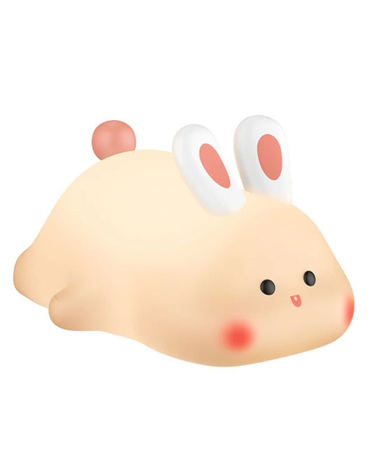 Hoco Cute Silicone Tap Control Night Light for Kids - Rabbit Designs (HX16)