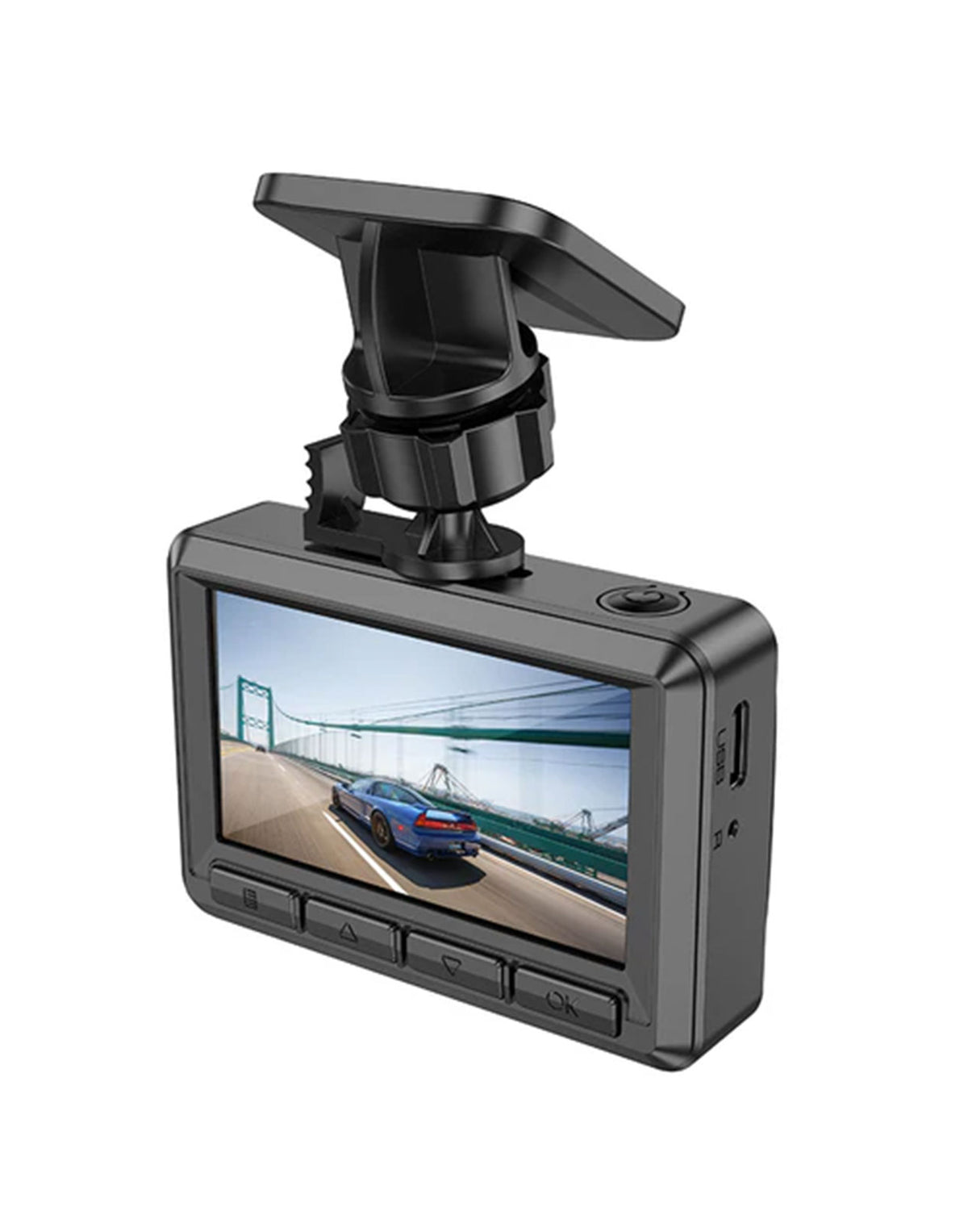 Hoco Dash Camera For Car IPS HD Display 1080P/30FPS (DV2)