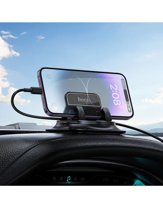 Hoco Dashboard Non-Slip 360° Rotatable Phone Holder with Washable Nano Gel Base (DCA67)