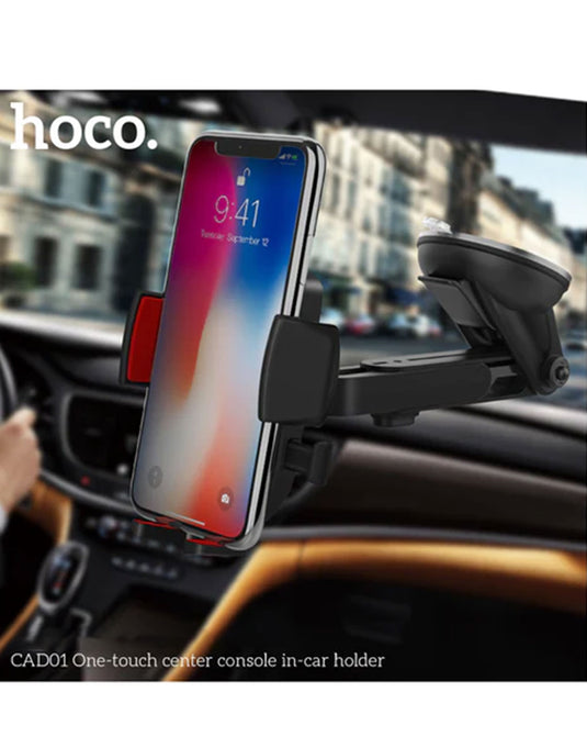 Hoco Easy-Lock Car Mount Phone Holder (CAD01)