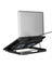 Hoco Ergonomic Laptop Stand with Cooling Fan for 12-17-inch Laptops (GA4) - Black