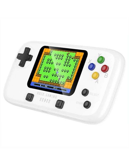 Hoco Handheld Game Console with 500 Classic Games Included (GA41) - White