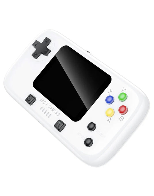 Hoco Handheld Game Console with 500 Classic Games Included (GA41) - White