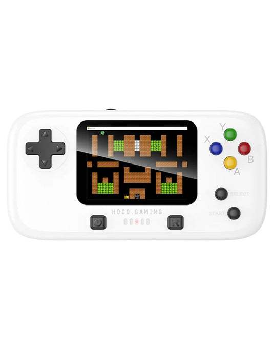 Hoco Handheld Game Console with 500 Classic Games Included (GA41) - White