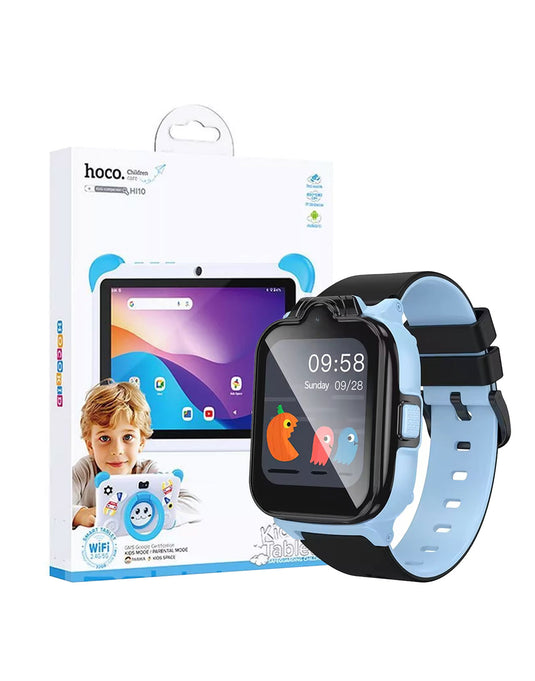 Hoco Hi10 8-inch 6GB 32GB Android Kids Tablet (Brand New) + Y104 Kids Smart Watch With Sim 4G (Bundle Deal)