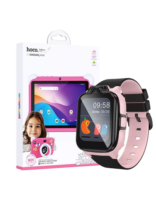 Hoco Hi10 8-inch 6GB 32GB Android Kids Tablet (Brand New) + Y104 Kids Smart Watch With Sim 4G (Bundle Deal)