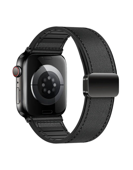Hoco Leather Watch Strap With Magnetic Buckle For Apple Watch 44-49MM (WA34)