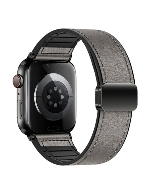 Hoco Leather Watch Strap With Magnetic Buckle For Apple Watch 44-49MM (WA34)