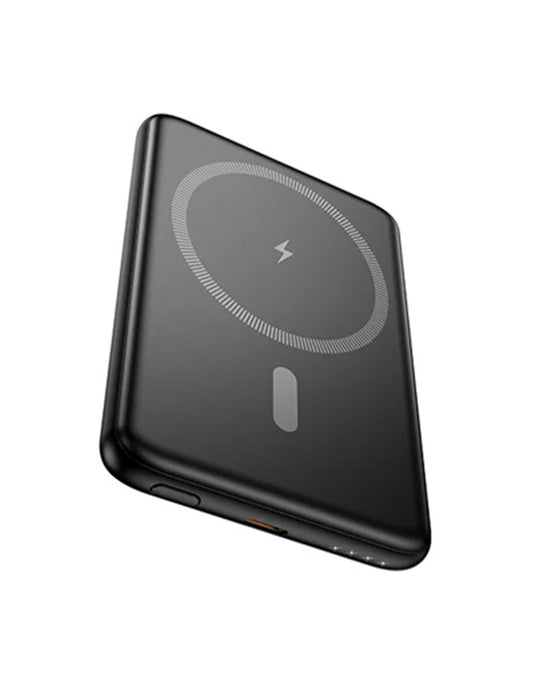 Hoco Magnetic 20W PD+QC Wireless Charging Power Bank (5000mAh) (J140A) - Black