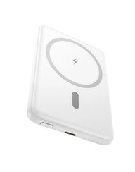 Hoco Magnetic 20W PD+QC Wireless Charging Power Bank (5000mAh) (J140A) - White