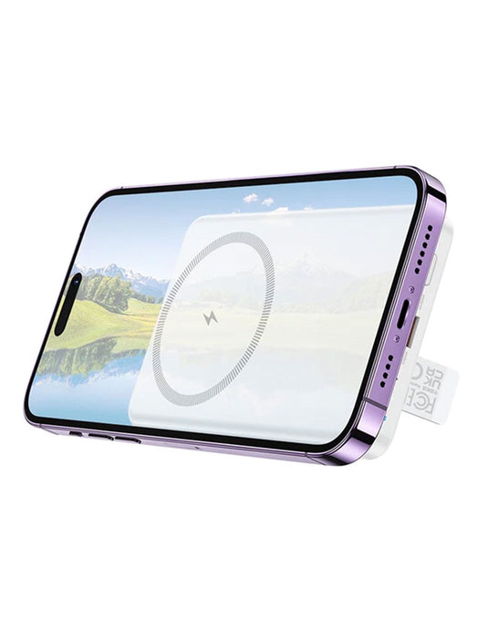 Hoco Magnetic Wireless Charger 20W QC + Power Bank 5000mAh (J125) - TechCrazy