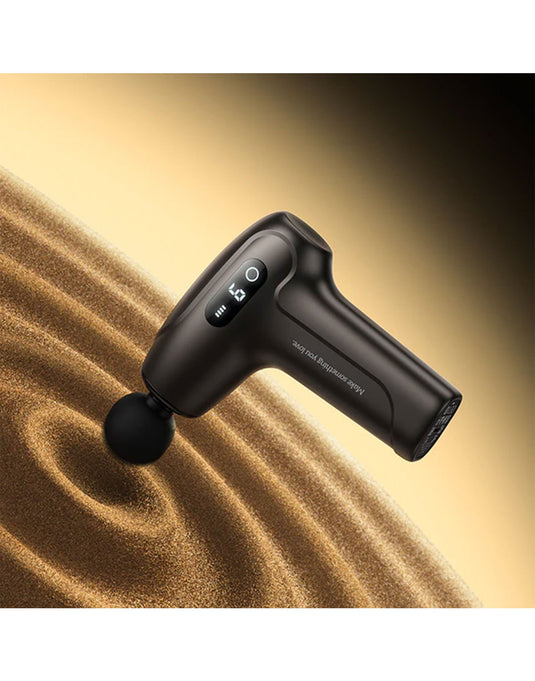 Hoco Mini Portable Quiet Electric Massage Gun (HP51) - Black