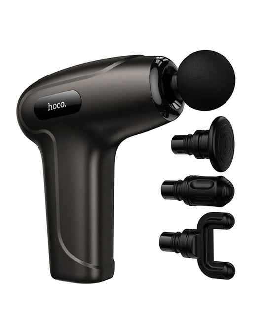 Hoco Mini Portable Quiet Electric Massage Gun (HP51) - Black