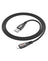 Hoco Nylon Braided Metallic USB Cable - Lightning (U133)