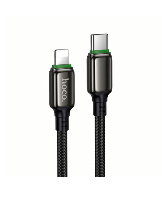 Hoco Nylon Braided Zinc Alloy Fast Type C Lightning Cable (X127)