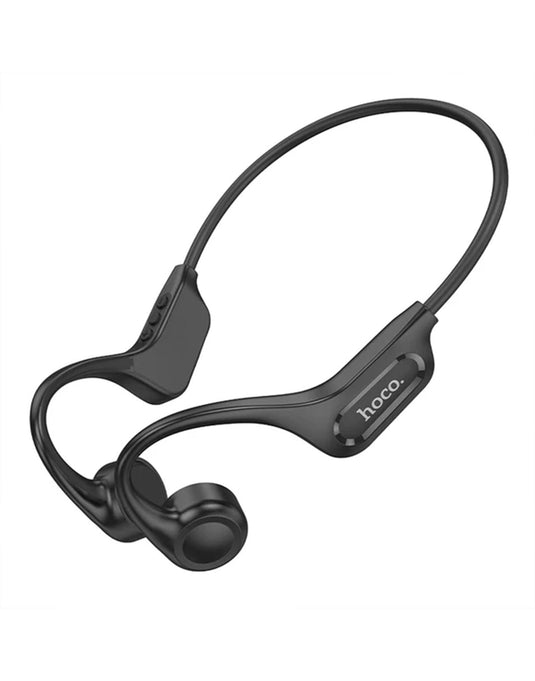 Hoco Open-Ear Bone Conduction Bluetooth Earphone ENC Noise Cancelling (DM43) - Black (Brand New)