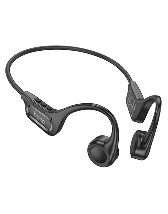 Hoco Open-Ear Bone Conduction Bluetooth Earphone ENC Noise Cancelling (DM43) - Black