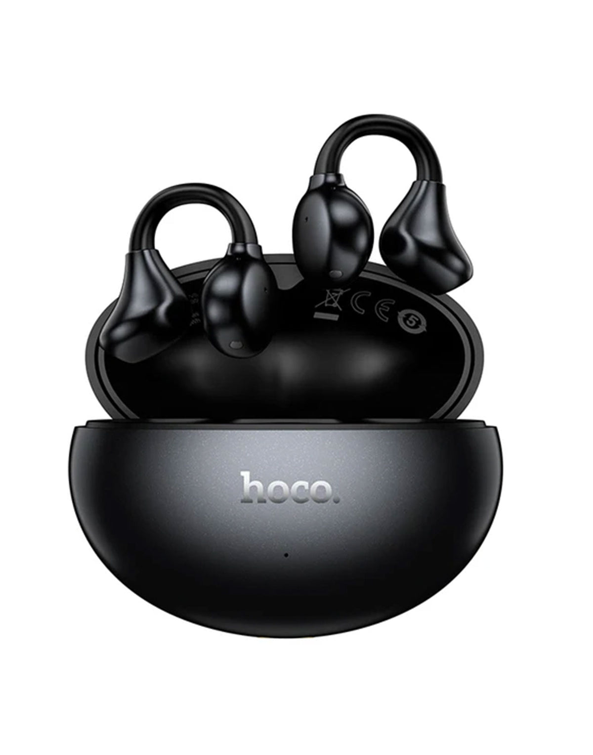 Hoco Open-Ear TWS Clip-On Earbuds with 6 Hours, Hoco Music App (EA8)