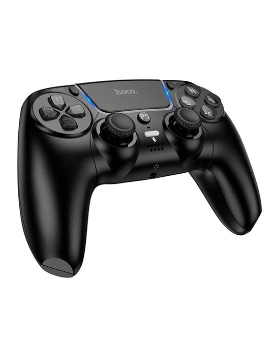Hoco PS5 Wireless Gaming Controller With Dual-Motor Haptics & Integrated Audio (GA32) - Black