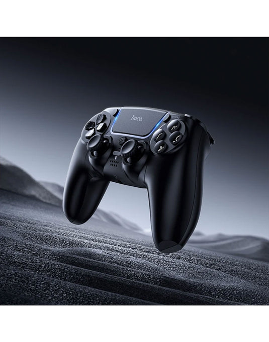 Hoco PS5 Wireless Gaming Controller With Dual-Motor Haptics & Integrated Audio (GA32) - Black