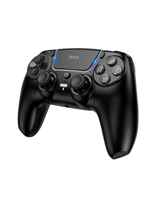 Hoco PS5 Wireless Gaming Controller With Dual-Motor Haptics & Integrated Audio (GA32) - Black