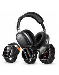Hoco Package Deal Smart Watch Y42 Ultra, Y43 & Y45 Smart Watches + Hoco W55 Plus ANC Bluetooth Headsets (Bundle)