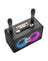 Hoco Portable Bluetooth Speaker - Wireless Mic x 2 RGB Light (HA8) - Black