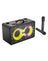 Hoco Portable Bluetooth Speaker - Wireless Mic x 2 RGB Light (HA8) - Black