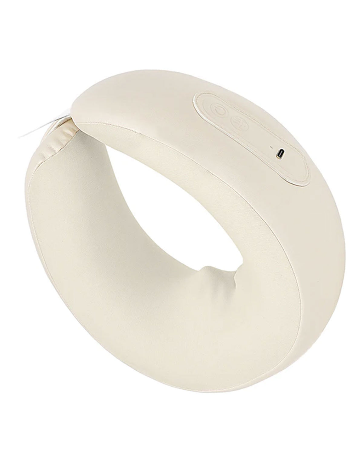 Hoco Portable Electric Neck Massager With Soothing Heat Feature (HP53) - White