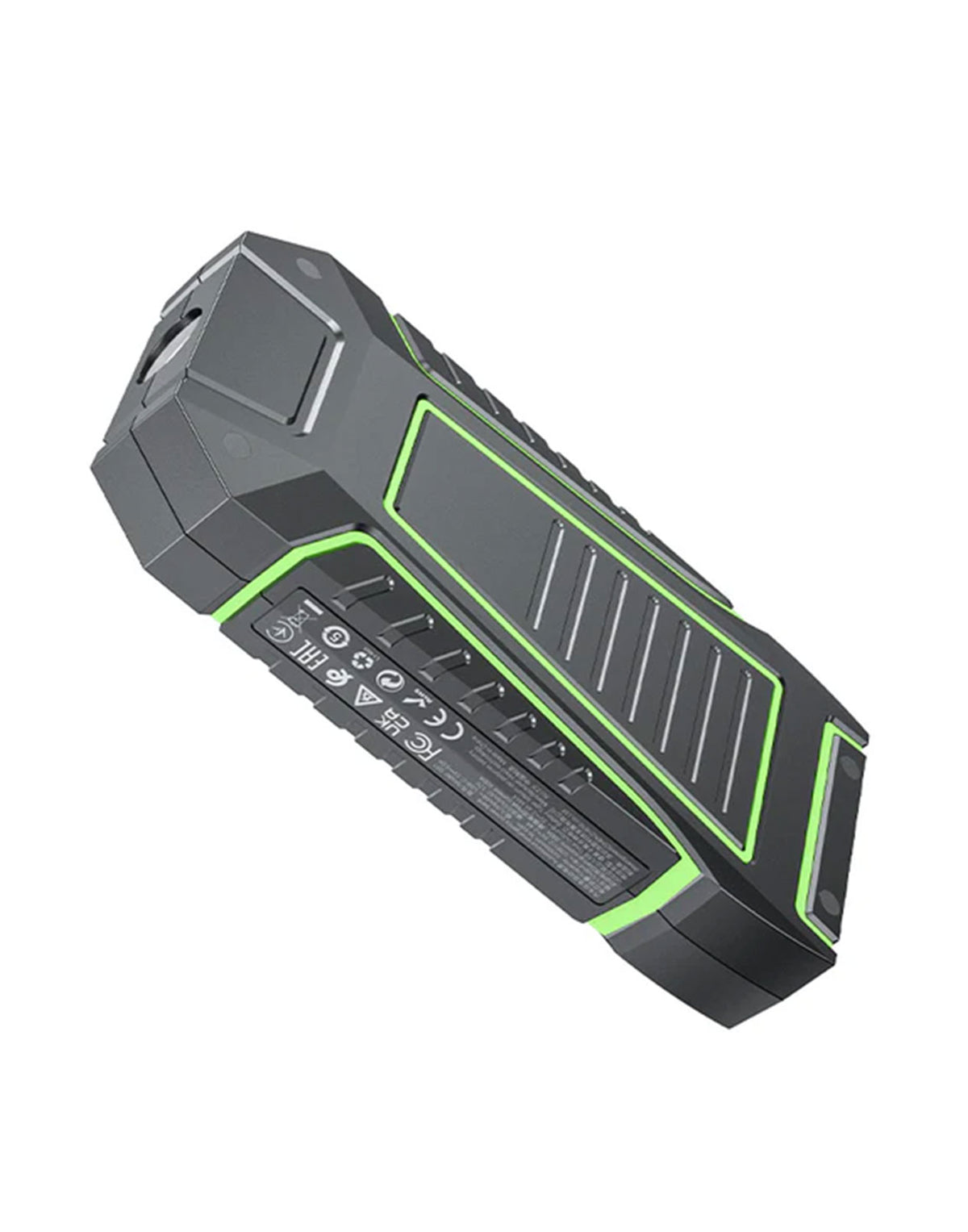 Hoco Portable Smart Car Jump Starter Power Bank Led Light 10000mAh (QS1)
